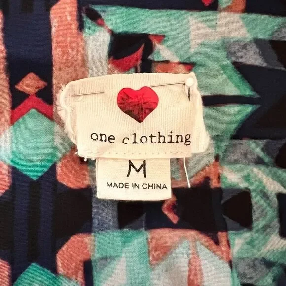 One Clothing Silky Tribal Racerback Maxi Dress - Picture 6 of 7